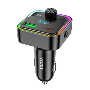 Transmisor Hoco E81 Fantasy FM Inalámbrico con PD30 + QC 3.0 USB