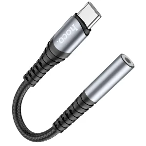 Adaptador de Audio Hoco LS33 Tipo C a Digital 3.5mm Negro
