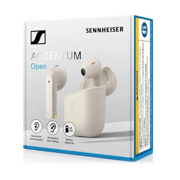 Audifonos In Ear Accentum Open Wireless Sennheiser crema