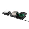 Base de carga 3 en 1 inalambrica plegable de viaje Qi2 Belkin negra