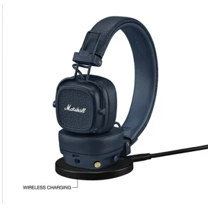 Audifono On Ear Wireless Major V Marshall azul medianoche