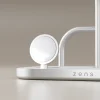 Base de carga 4 en 1 Wireless 60W USB-C Zens blanca