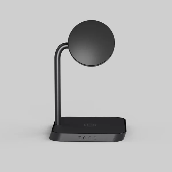 Base de carga 2 en 1 inalambrica Office Charger 2 Zens negra