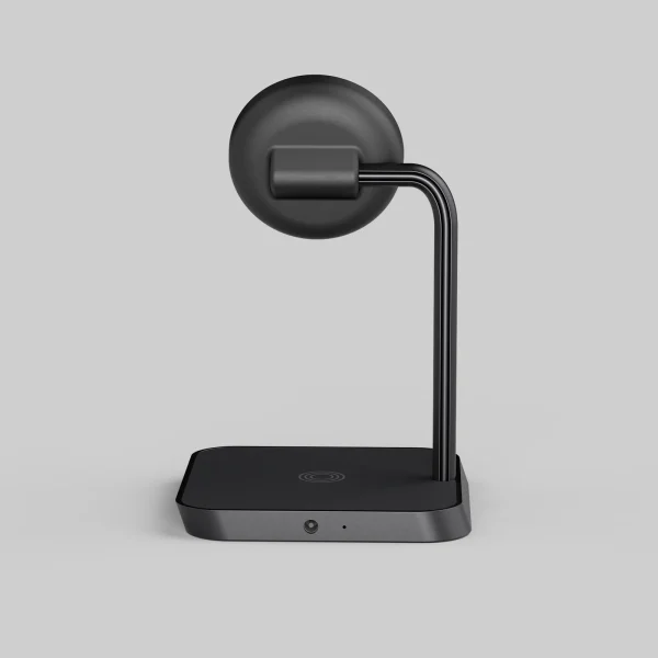Base de carga 2 en 1 inalambrica Office Charger 2 Zens negra