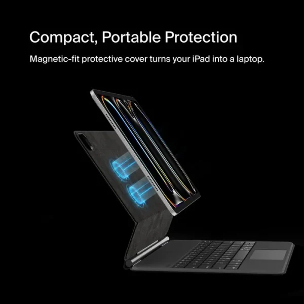 Funda con teclado Pro con soporte magnético para iPad Pro 13" M4 Belkin