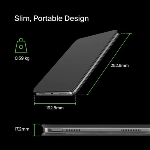 Funda con teclado Pro con soporte magnético para iPad Pro 13" M4 Belkin